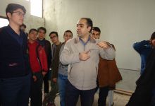 گزارش تصویری بازدید دانش آموزان پسر سال چهارم دوره دوم دبیرستان، از دانشگاه صنعتی شاهرود